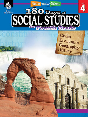 cover image of 180 Days of Social Studies for Fourth Grade